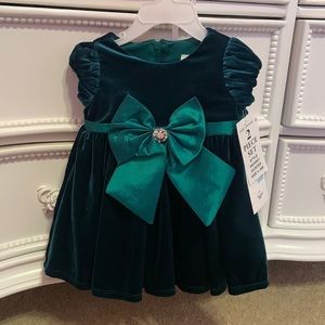 Infant’s Emerald Green Dress